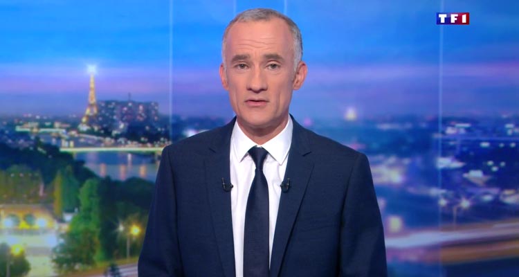 Nadine Morano interviewée par Gilles Bouleau au 20 heures de TF1 ce jeudi 8 octobre