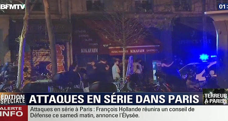 Attentats à Paris : 3,5 millions de Français devant BFMTV et I>Télé