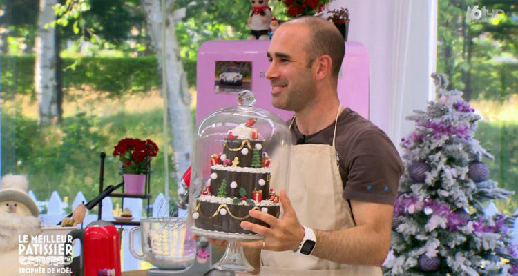 Le meilleur pâtissier : Cyril Carrini remporte le trophée de Noël