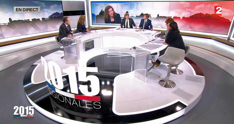 Régionales 2015 : tous les résultats du second tour pour la soirée TV