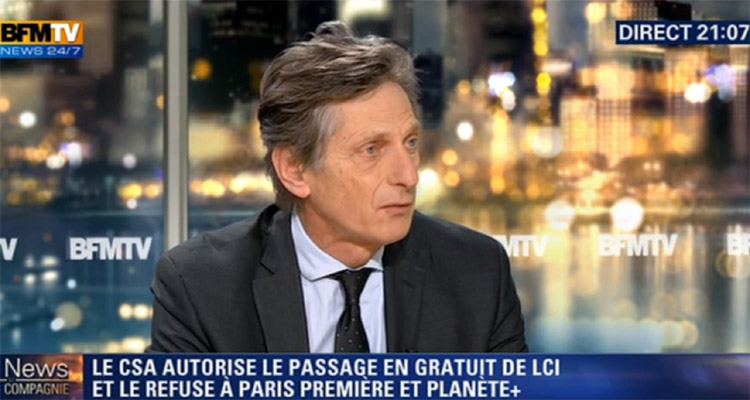 Nicolas de Tavernost (Paris Première refusée sur la TNT gratuite) : « Le CSA n’a pas fait son travail et il n’est pas propriétaire des fréquences » Nicolas de Tavernost (Paris Première refusée sur la TNT gratuite) : « Le CSA n’a pas fait son travail et il n’est pas propriétaire des fréquences »