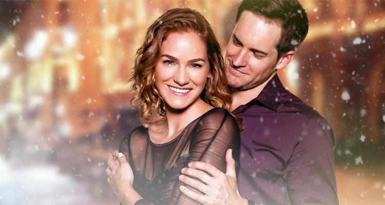 De retour vers Noël (TF1) : viré des Feux de l’amour, Michael Muhney (Adam) surprend Kelly Overton (True Blood)