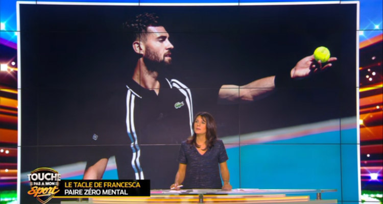 Touche pas à mon sport : Francesca Antoniotti attaque Benoît Paire, Daniel Riolo s’en prend à son collègue Rolland Courbis Touche pas à mon sport : Francesca Antoniotti attaque Benoît Paire, Daniel Riolo s’en prend à son collègue Rolland Courbis
