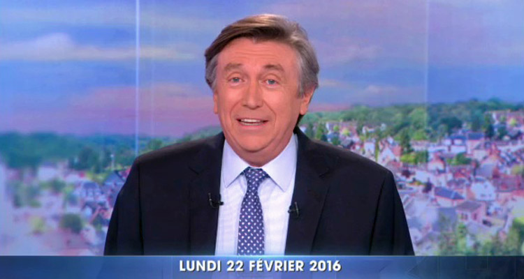 Audiences JT (lundi 22 février 2016) : Jacques Legros (TF1) frôle les 6 millions, Marie-Sophie Lacarrau (France 2) les 20%