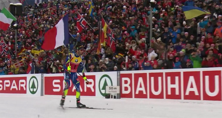 La victoire de Martin Fourcade suivie par 1.1 million de Français, le biathlon bat des records historiques sur L’Équipe 21 La victoire de Martin Fourcade suivie par 1.1 million de Français, le biathlon bat des records historiques sur L’Équipe 21