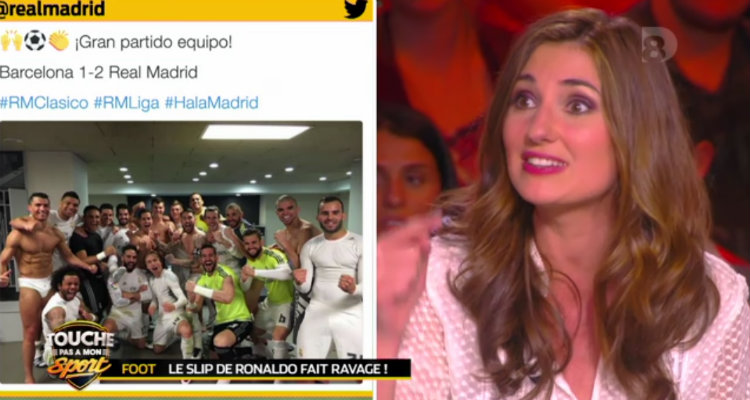 Touche pas à mon sport : Marie Portolano a « peur » de Cristino Ronaldo en slip, Estelle Denis proche des 3% de part d’audience