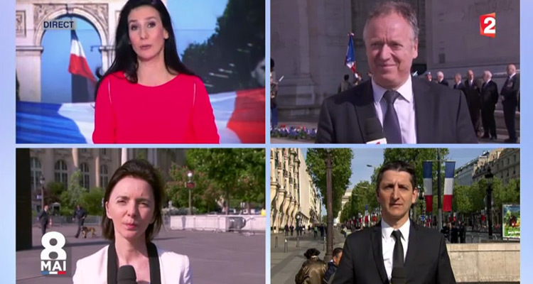 Edition spéciale du 8 mai : les audiences de France 2 s’effondrent avec Marie Drucker