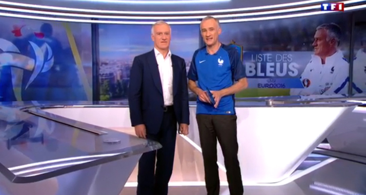 Audiences JT du jeudi 12 mai : un pic à 7.3 millions de téléspectateurs pour Gilles Bouleau et Didier Deschamps