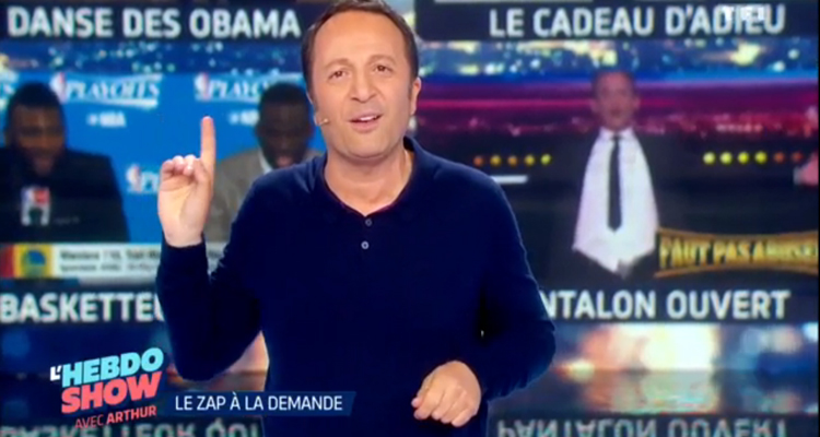 L’hebdo show : Arthur encore en baisse avec Elie Semoun, Jeff Panacloc et Christine Bravo