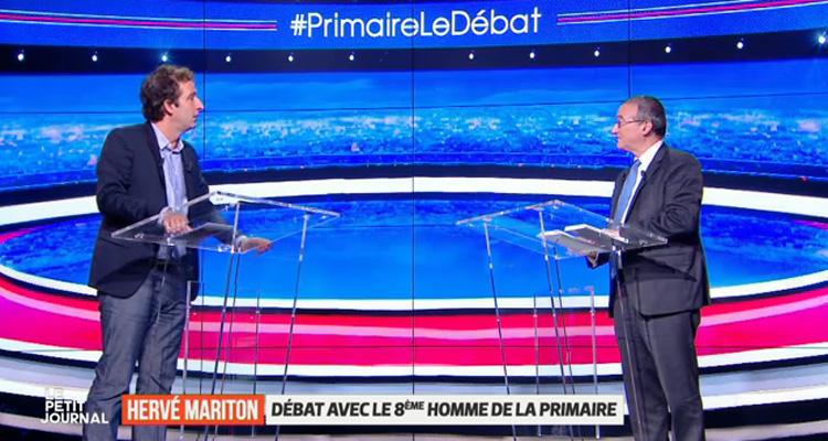 Le Petit Journal : Hervé Mariton obtient son débat sur Canal+, Cyrille Eldin voit ses audiences baisser