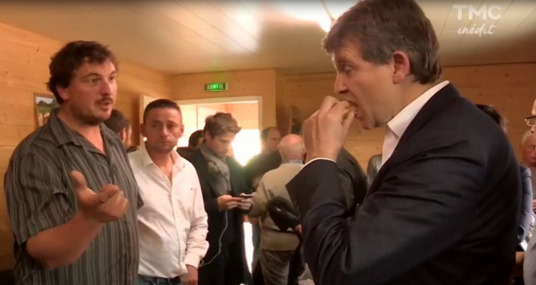 Quotidien : Arnaud Montebourg moqué pour sa gourmandise, Yann Barthès en baisse