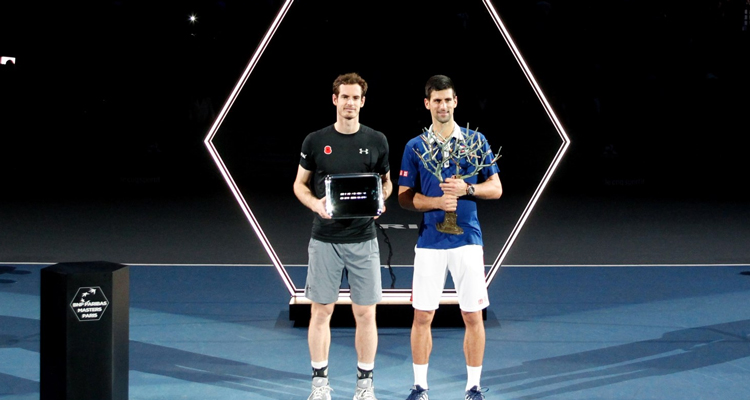 Masters Séries Paris 2016 : où suivre la finale entre John Isner et  Andy Murray ?