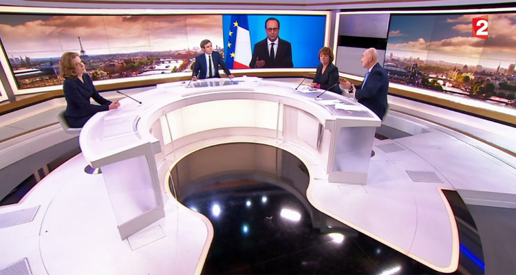 François Hollande renonce à un 2e mandat devant 14.5 millions de Français, quelles audiences pour les JT ?