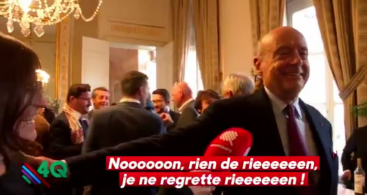 Quotidien : Alain Juppé répond en chantant aux provocations de Valentine Oberti, Yann Barthès parfaitement stable