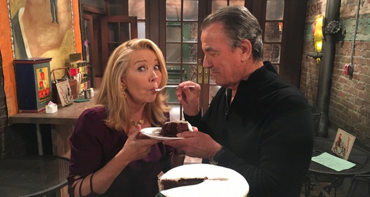 Les feux de l’amour : Melody Thomas Scott (Nikki) et Eric Braeden (Victor) fêtent leur 35ème anniversaire