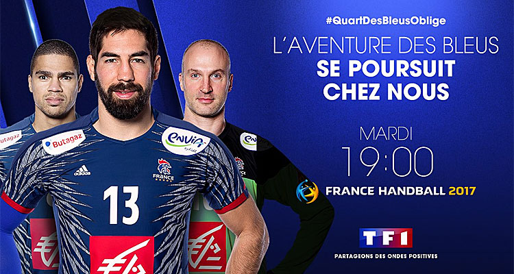 Handball 2017 : la France en quart de finale, TF1 déprogramme Money Drop, TMC ampute Quotidien le 24 janvier