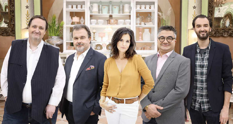 Le meilleur pâtissier, les professionnels : Philippe Conticini, Pierre Hermé, Frédéric Bau et Cyril Lignac pour le nouveau concours de M6