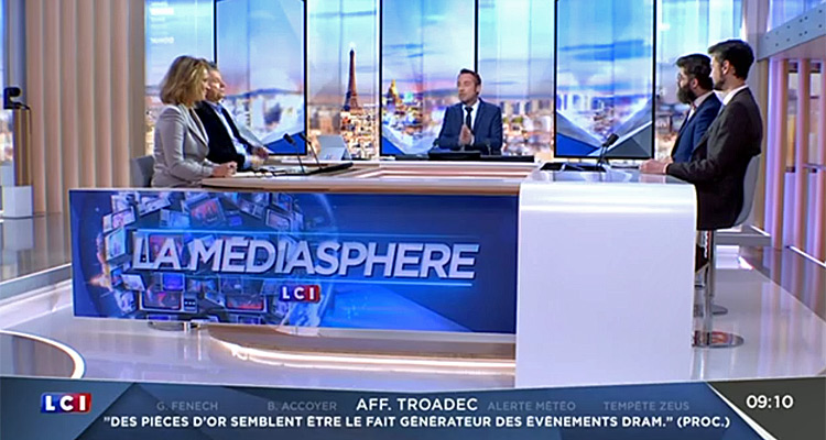 LCI atteint 1% de part d’audience, la Mediasphère fait mieux que Les Mystères de l’amour, Dallas, France 3, M6...