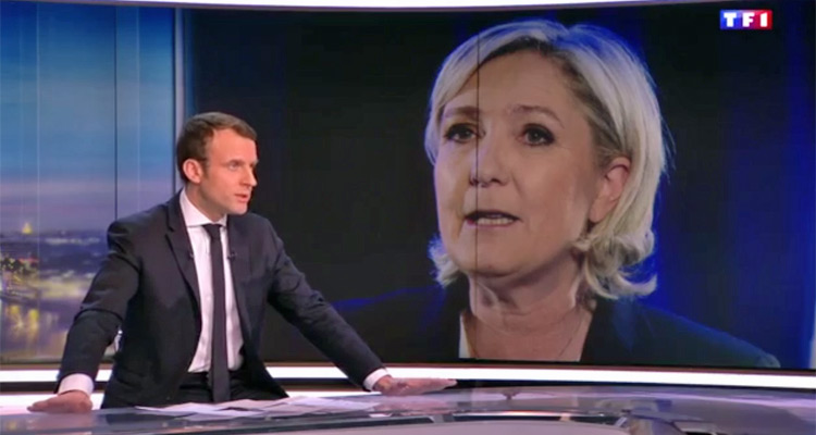 Audiences JT (dimanche 12 mars 2017) : Anne-Claire Coudray et Emmanuel Macron frôlent les 7 millions, Leïla Kaddour en forte baisse