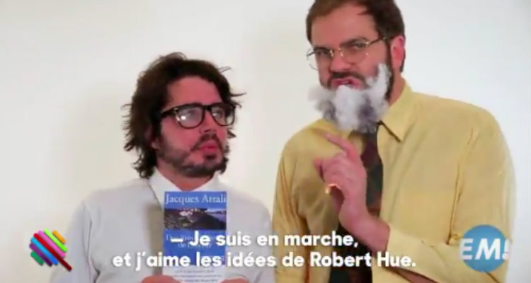 Quotidien : Eric et Quentin imaginent un clip de campagne d’Emmanuel Macron, Yann Barthès en perte de vitesse 