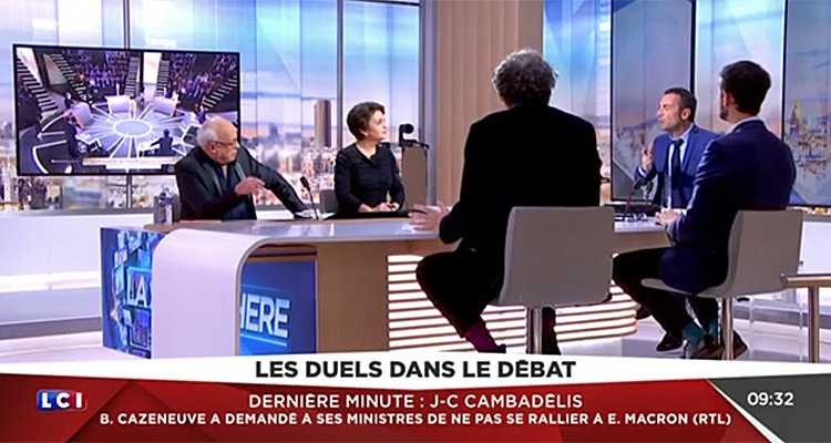 LCI : Bruno Le Roux fait débat et offre un record à la Médiasphère, derrière TPMP et Ludo