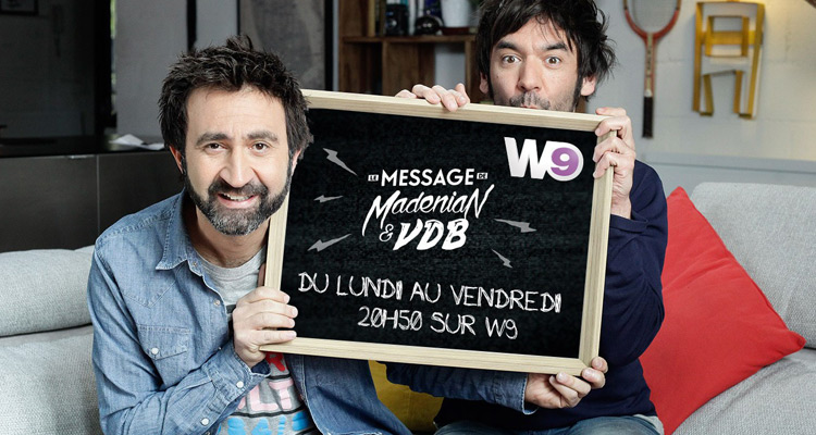 Le message de Madenian et VDB cartonne pour sa première sur W9 après l’annulation de France 2