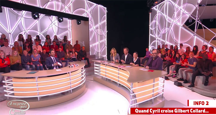 Il en pense quoi Camille ? Capucine Anav effrayée par un clown, le meeting de Benoit Hamon parodié, audience stable pour Camille Combal