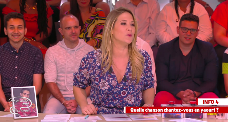 Elle en pense quoi Stéphanie ? : Stéphanie Loire moins puissante que Matthieu Delormeau