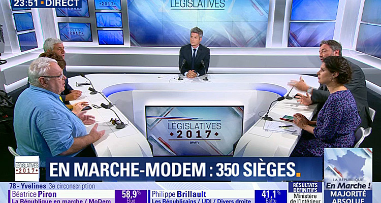 BFMTV 5e chaîne de France pour les législatives, LCI devant CNews