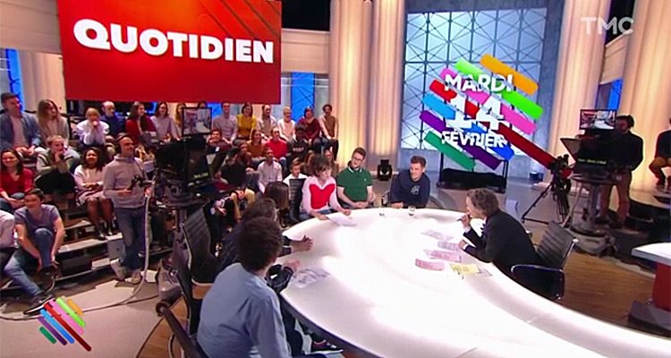 Quotidien : Yann Barthès chute en best of sur TMC 