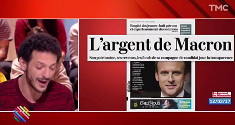 Quotidien : Vincent Dedienne se moque d’Emmanuel Macron, Yann Barthès stable