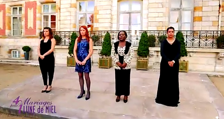 4 mariages pour 1 lune de miel : Lydia, Amandine, Claudine et Emmanuelle rivalisent sur TF1