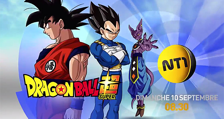 Dragon Ball Super : San Goku et Vegeta débarquent sur NT1 