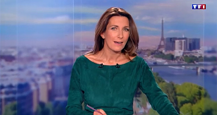 Audiences JT (dimanche 17 septembre 2017) : Anne-Claire Coudray prend le large face à Laurent Delahousse et Leïla Kaddour en recul