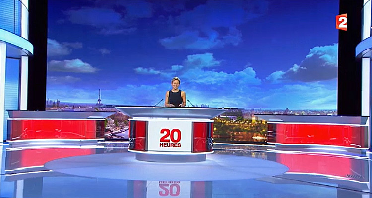 20 heures de France 2 (bilan du 4 au 21 septembre) : Anne-Sophie Lapix nettement plus regardée que David Pujadas