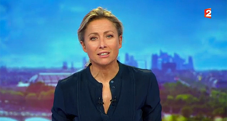 JT 20 heures de France 2 : Anne-Sophie Lapix poursuit sa baisse d’audience