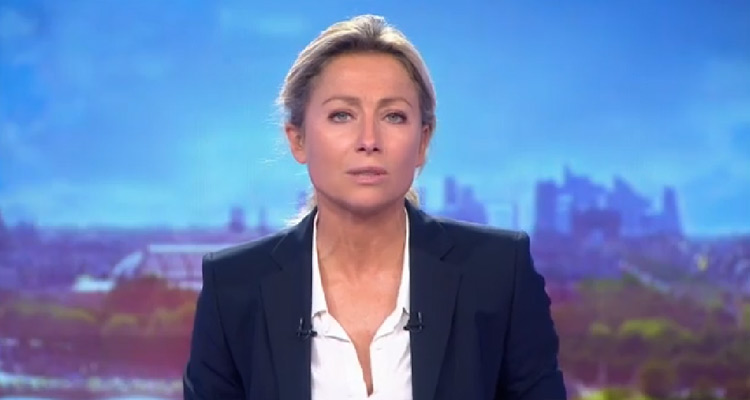 Audiences JT 20 heures : Anne-Sophie Lapix à haut niveau, Gilles Bouleau leader après la fusillade à Las Vegas