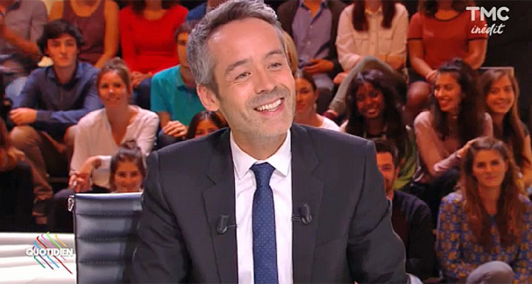 Quotidien : Yann Barthès très puissant à partir de 20h50, une audience proche de TPMP