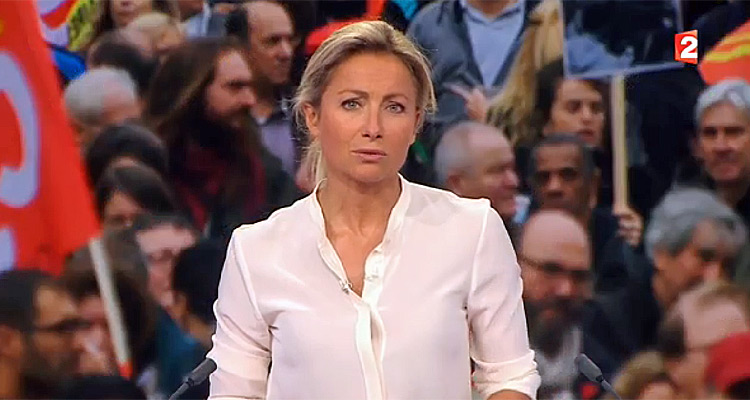 Audiences JT 20 heures : Anne-Sophie Lapix décolle avec le football sur TF1 Audiences JT 20 heures : Anne-Sophie Lapix décolle avec le football sur TF1