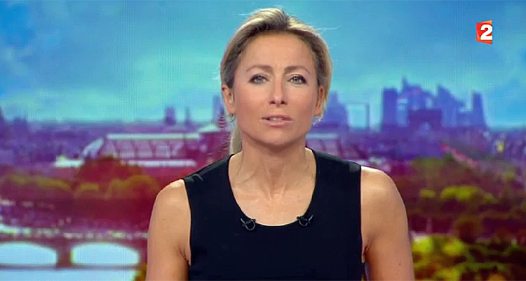 JT 20 heures : Anne-Sophie Lapix dynamise l’audience de France 2