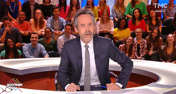 Quotidien réduit l’écart avec TPMP, Yann Barthès en baisse d’audience