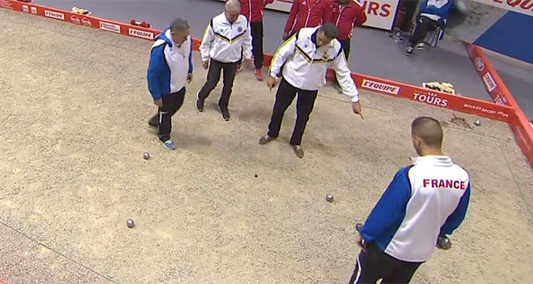 Trophée L’Equipe Pétanque 2017 :  Philippe Quintais, Dylan Rocher et Philippe Suchaud au sommet