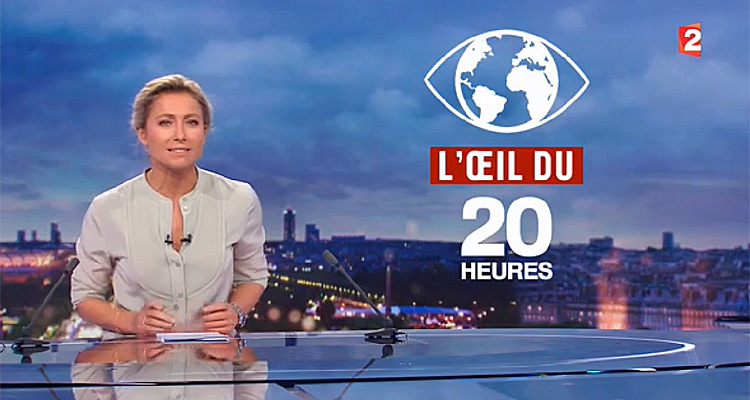 JT 20 heures : Anne-Sophie Lapix au plus bas, Julien Arnaud solide leader