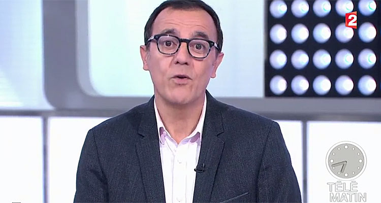 Télématin : Laurent Bignolas en vacances, Thierry Beccaro chute sur France 2