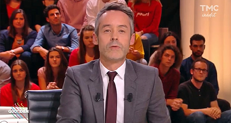 Quotidien : Yann Barthès confronté à une baisse d’audience mais toujours devant TPMP