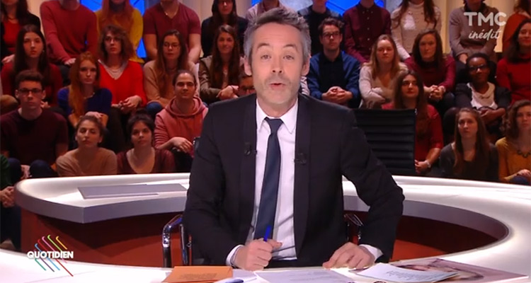 Quotidien : Christian Estrosi pris en flagrant délit par Yann Barthès, TMC booste son audience mais s’incline face à TPMP Quotidien : Christian Estrosi pris en flagrant délit par Yann Barthès, TMC booste son audience mais s’incline face à TPMP