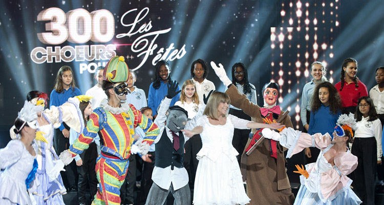 300 choeurs pour les fêtes : Soprano, Amir, Kids United, Shy’m, Laurent Voulzy, Chantal Goya...