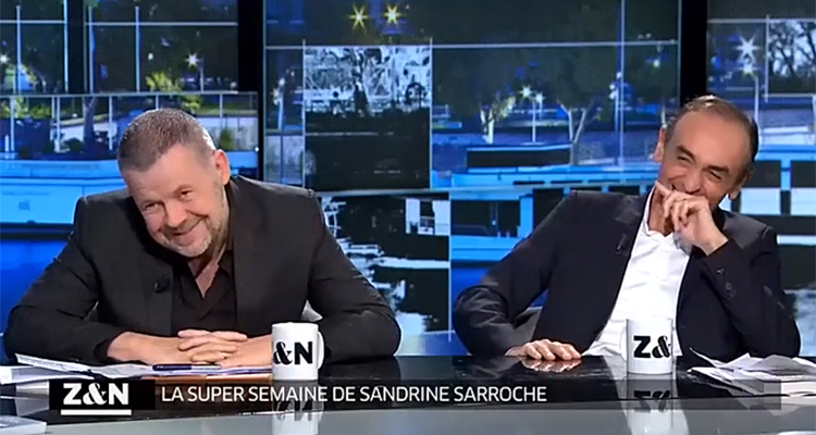 Zemmour et Naulleau : Brice Hortefeux, Raphaël Enthoven, Julien Dray, François Durpaire...