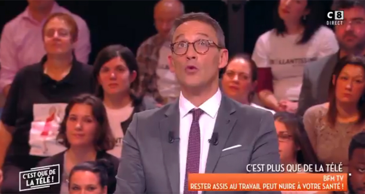 C’est que de la télé / William à midi (audiences) : Julien Courbet déroule, William Leymergie déraille