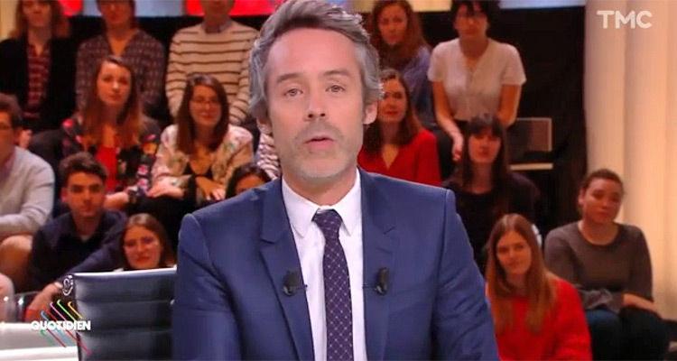 Quotidien : Yann Barthès se maintient à un haut niveau d’audience, TPMP relégué